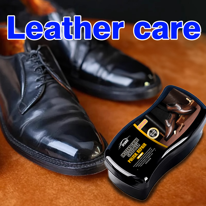Leather Shoe Polish - Esponja de cera para zapatos Ifubo