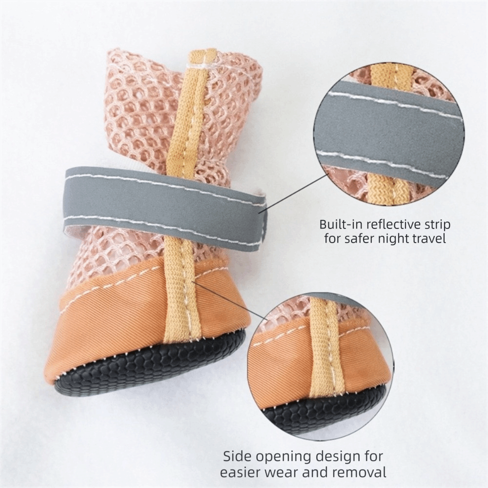 Juego de 4 Botas para Perro, A - Sneaker Protector reseña y precio