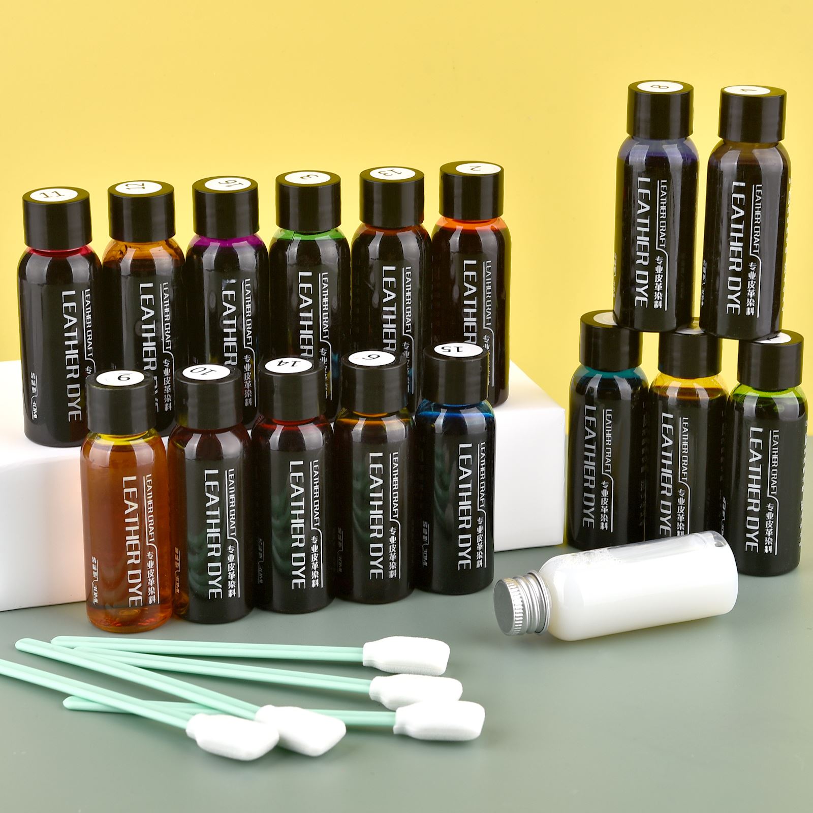 Pintura para bordes de cuero,  - Leather Shoe Polish reseña y precio