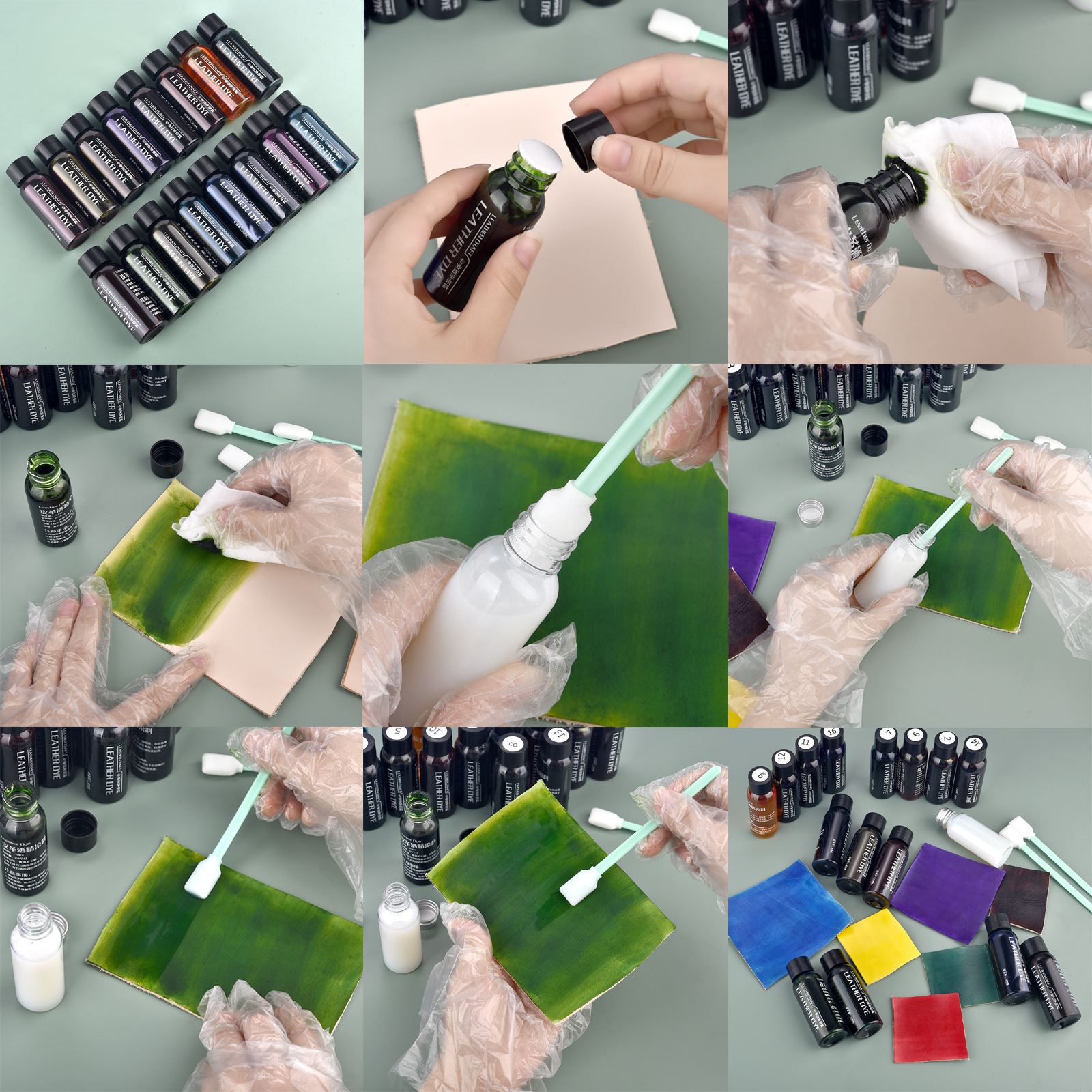 Pintura para bordes de cuero,  - Leather Shoe Polish reseña y precio